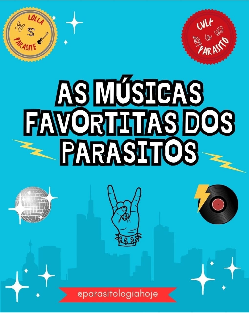 Capa Cult Parasito Músicas Favoritas