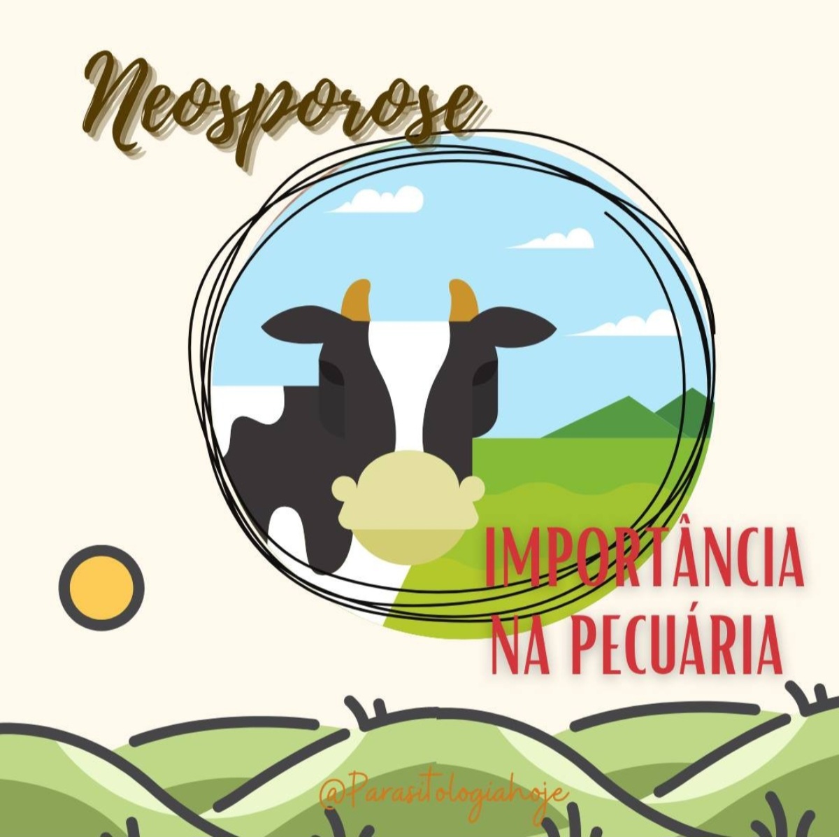 Capa Neosporose na pecuária