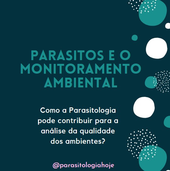 Capa Parasitos e o Monitoramento ambiental