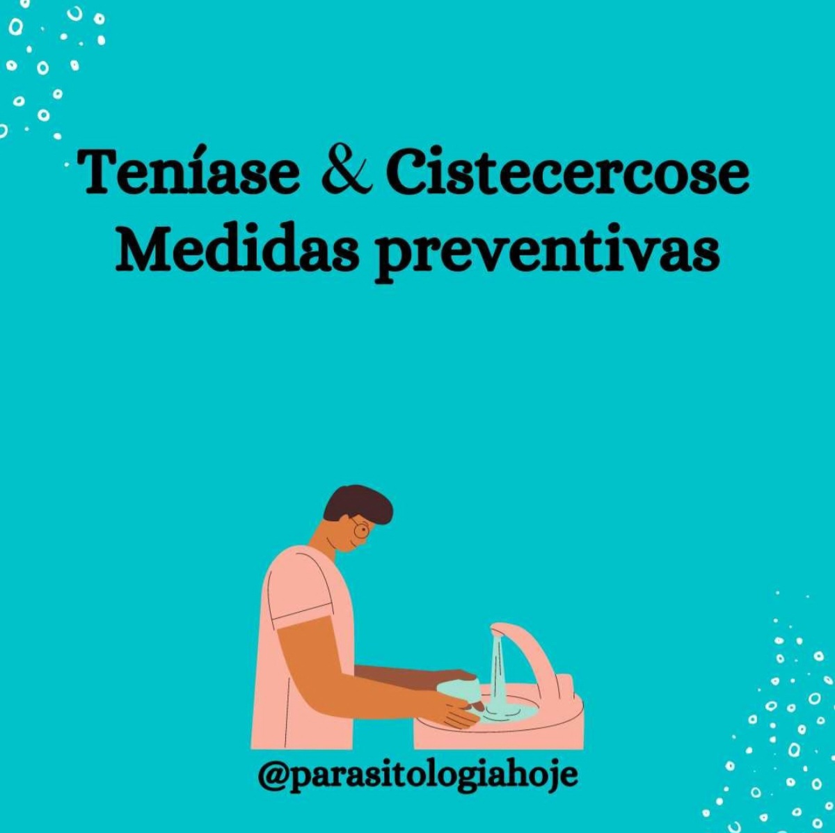 Capa Teníase e Cisticercose -Medidas Preventivas 