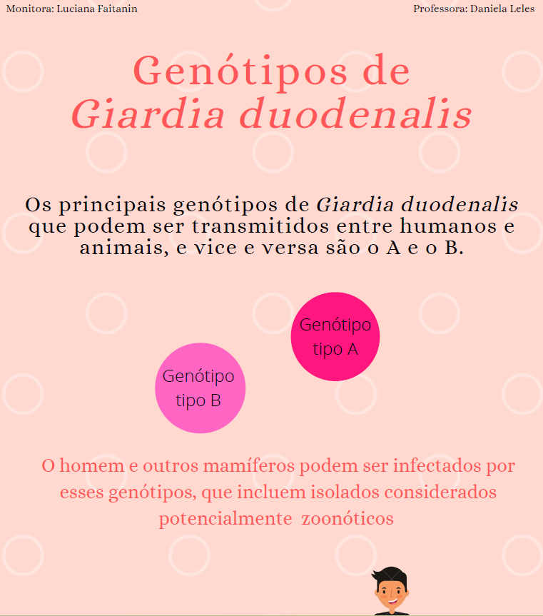 Infográfico Giardia duodenalis