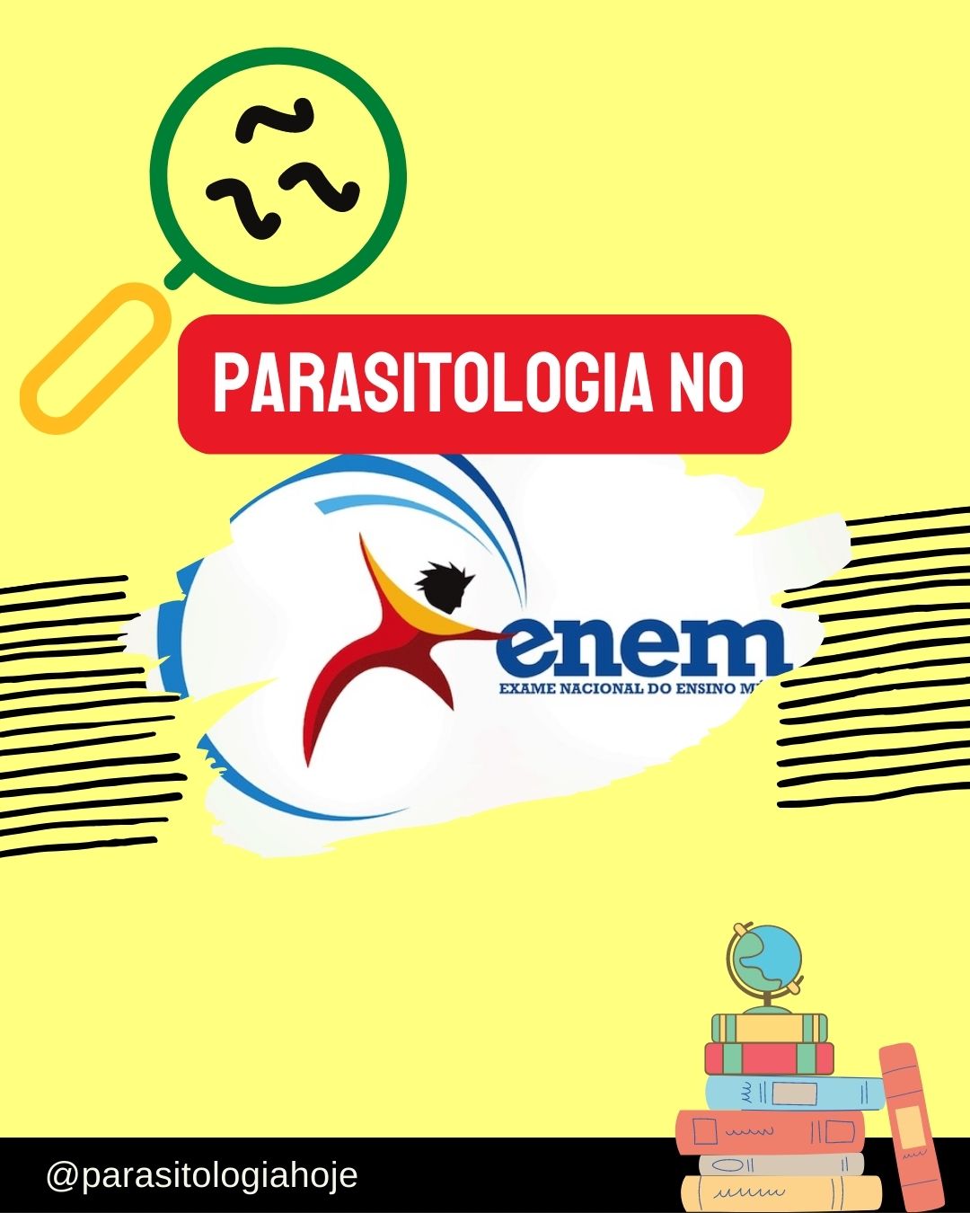 Capa Parasitologia no ENEM 2